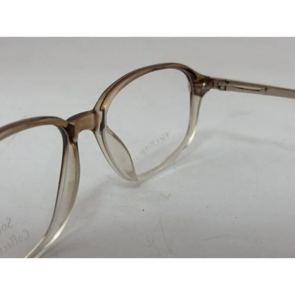 SOLO COLLECTION FLEX HINGE SOLO GP3045 53-18-140 LIGHT BROWN Eyeglass Frames - Picture 7 of 7